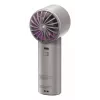 Verbatim Cool’n’Go IceTouch Handheld Fan Grey/Purple, Grey, Purple, 1 fan(s), Handheld fan, 1 pc(s), 8 W, Lithium-Ion (Li-Ion)