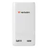 Verbatim Fold 'n' Go GaN Charger 65W EU plug White, Indoor, AC, 20 V, White