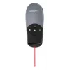 Verbatim Focus Wireless Presenter with Red Laser Pointer, RF, USB, 30 m, Black, Silver