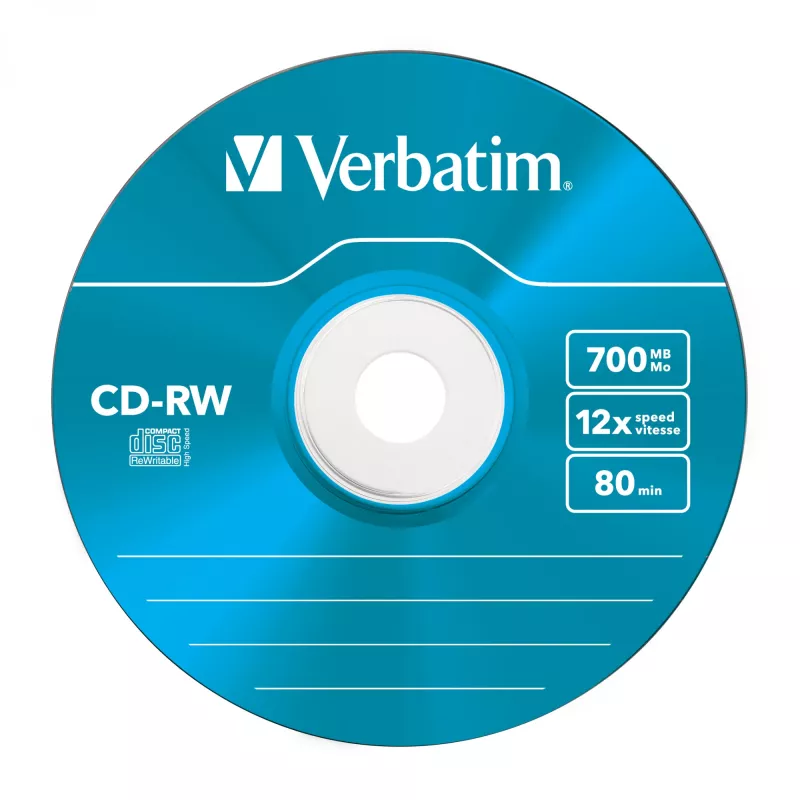 Verbatim CD-RW Colour 12x 700 MB 5 pc(s)