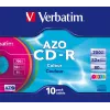 Verbatim CD-R AZO Colours 700 MB 48x 10 pc(s)