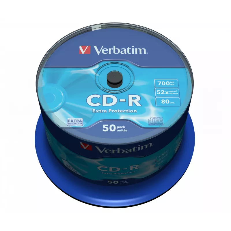 Verbatim CD-R Extra Protection 700 MB 52x 50 pc(s)