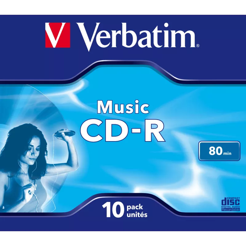 Verbatim Music CD-R 700 MB 16x 10 pc(s)