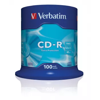 Verbatim CD-R Extra Protection 700 MB 52x 100 pc(s)