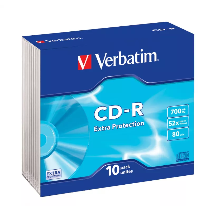 Verbatim CD-R Extra Protection 700 MB 52x 10 pc(s)