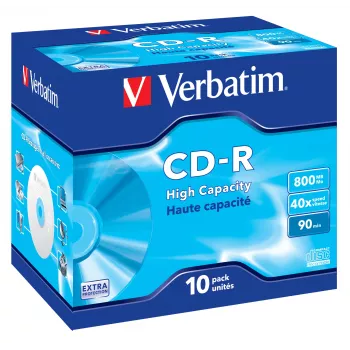 Verbatim CD-R High Capacity 800 MB 40x 10 pc(s)
