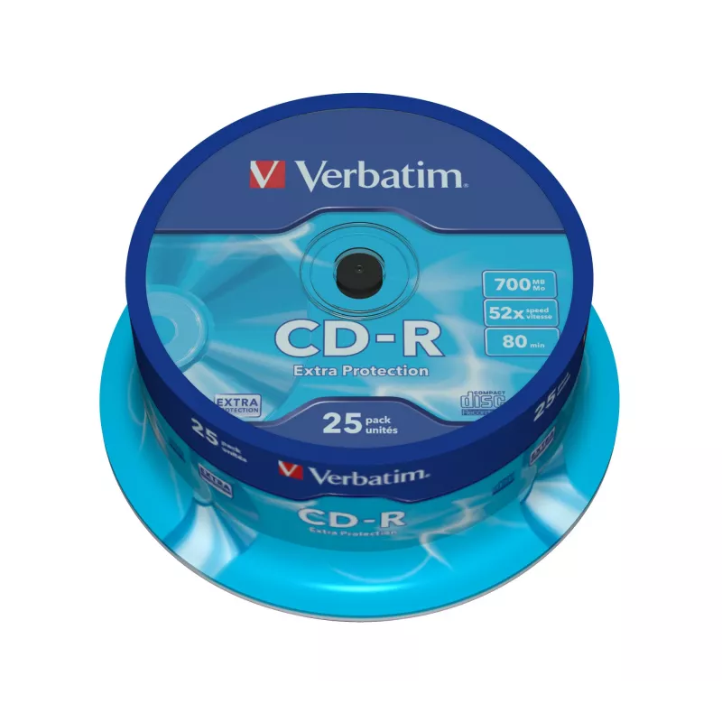 Verbatim CD-R Extra Protection 700 MB 52x 25 pc(s)