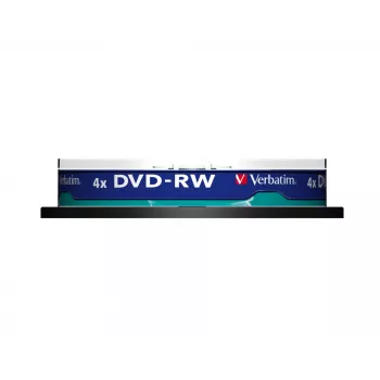 Verbatim DVDVER00072B, DVD-RW, Spindle, 10 pc(s), 4.7 GB
