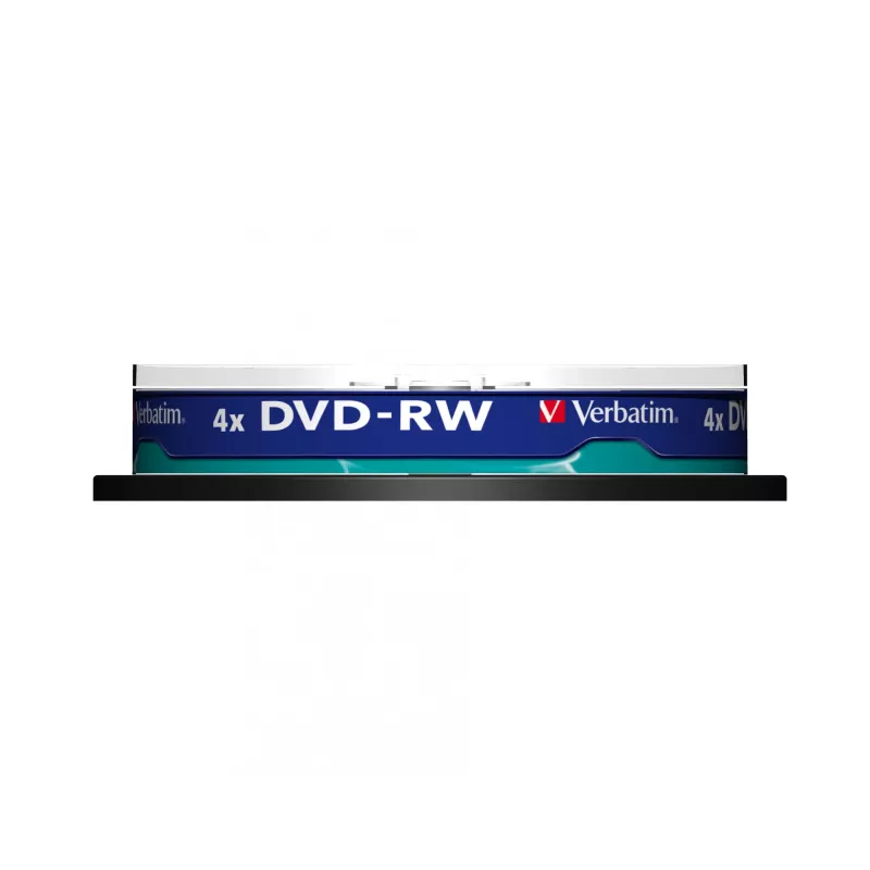 Verbatim DVDVER00072B, DVD-RW, Spindle, 10 pc(s), 4.7 GB