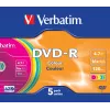 Verbatim DVD-R Colour 4.7 GB 5 pc(s)