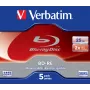 Verbatim 43615 blank Blu-Ray disc BD-RE 25 GB 5 pc(s)