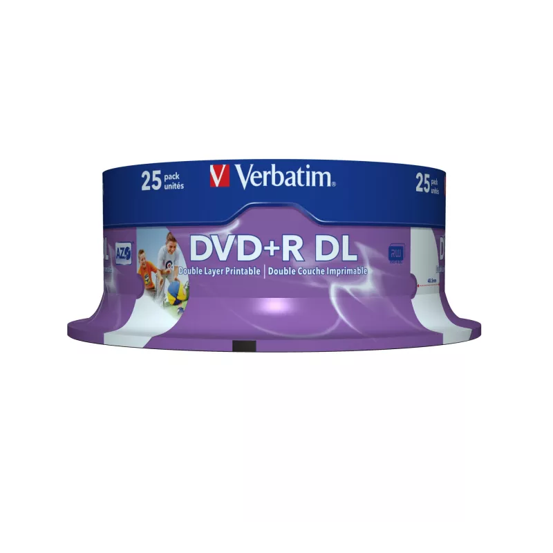 Verbatim 43667 blank DVD 8.5 GB DVD+R DL 25 pc(s)