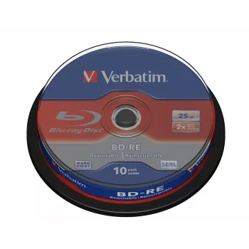 Verbatim BD-RE SL 25GB 2x 10 Pack Spindle 10 pc(s)