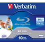 Verbatim 43736 blank Blu-Ray disc BD-R 50 GB 10 pc(s)