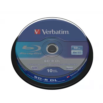 Verbatim 43746 blank Blu-Ray disc BD-R 50 GB 10 pc(s)