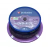 Verbatim DVD+R Double Layer 8x Matt Silver 25pk Spindle