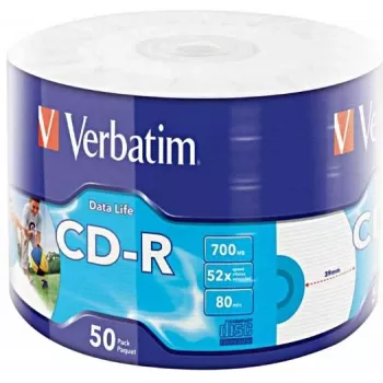 Verbatim 50x CD-R 700 MB 52x 50 pc(s)