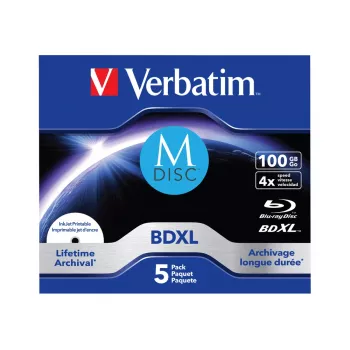 BDXL Verbatim MDISC Lifetime archival 100GB Single Disc