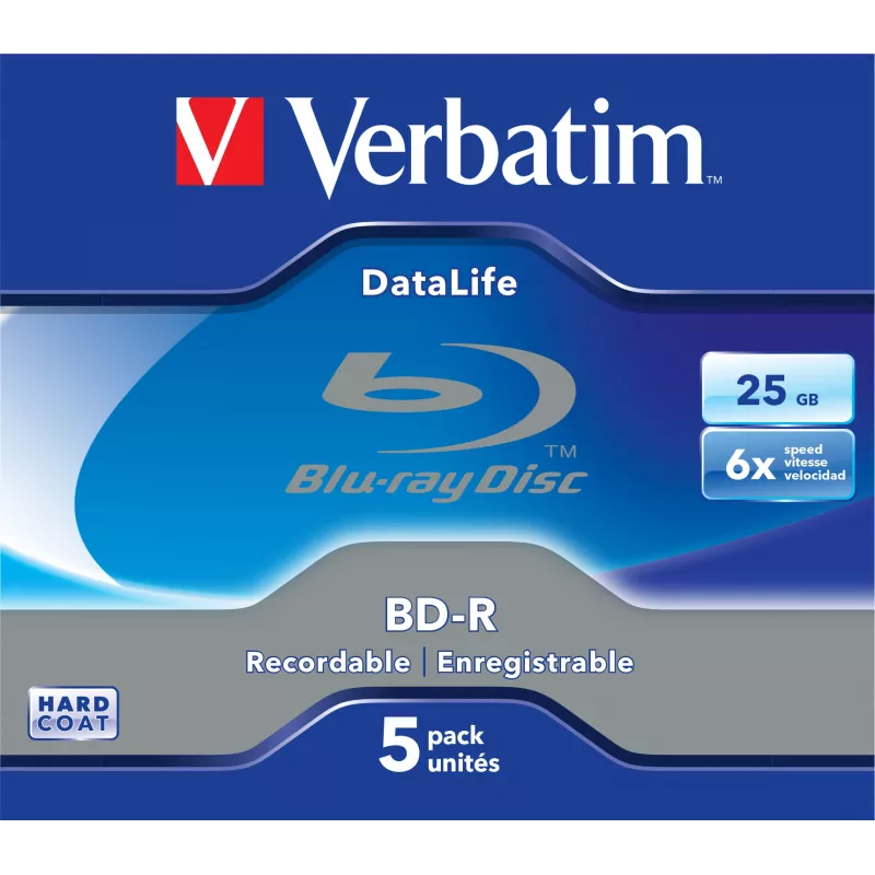 Verbatim DataLife 6x BD-R 25 GB 5 pc(s)