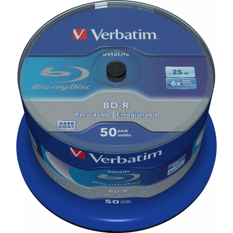 Verbatim Datalife 6x BD-R 25 GB 50 pc(s)