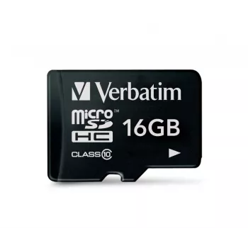 MicroSDHC Verbatim Premium 16GB Class 10 Black 44010