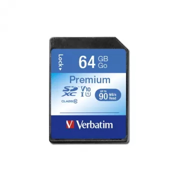 Flash memory Verbatim 64GB SDXC VB-SDXC10