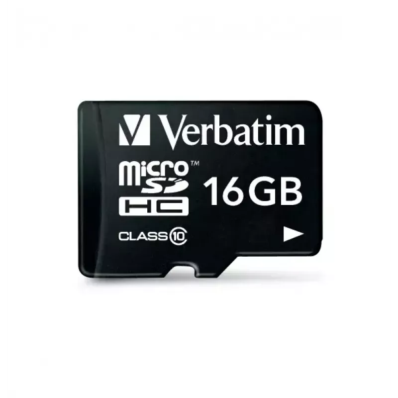 MicroSDHC Verbatim Premium 16GB Class 10 Black
