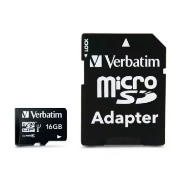 MicroSDHC Verbatim Premium 16GB Class 10 Black