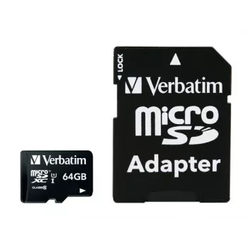Flash Memory Verbatim Premium 64GB MicroSDXC Class 10