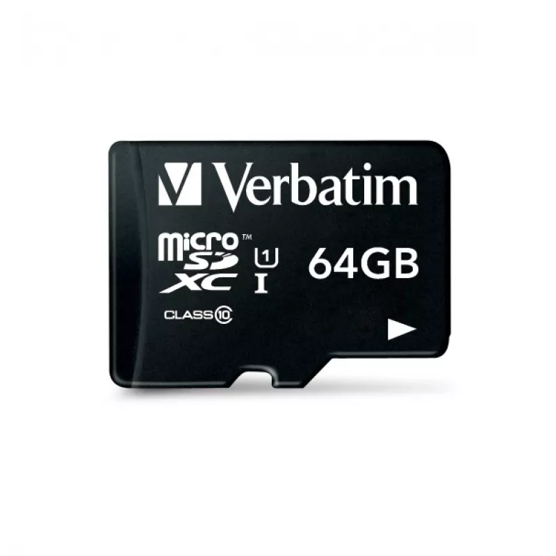 Flash Memory Verbatim Premium 64GB MicroSDXC Class 10