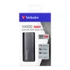 Verbatim Vx500 External SSD USB 3.1 Gen 2 120GB, 120 GB, USB Type-C, 3.2 Gen 2 (3.1 Gen 2), 500 MB/s, Silver