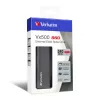 Verbatim Vx500 External SSD USB 3.1 Gen 2 240GB, 240 GB, USB Type-C, 3.2 Gen 2 (3.1 Gen 2), 500 MB/s, Silver