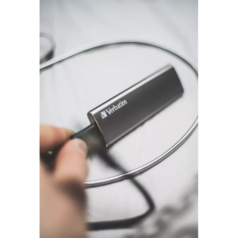 Verbatim Vx500 1 TB USB Type-C 3.2 Gen 2 (3.1 Gen 2) Silver