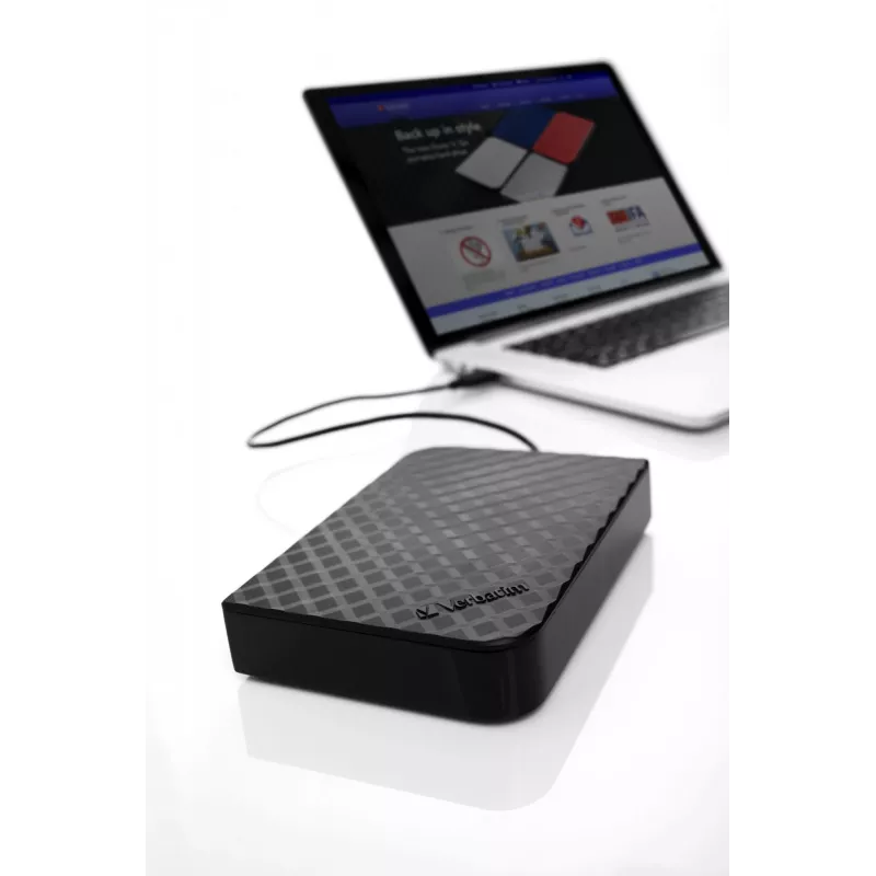 Verbatim Store 'n' Save 2TB USB 3.0, 2 TB, 3.2 Gen 1 (3.1 Gen 1), Black