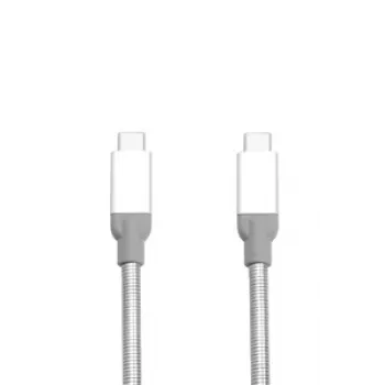 Verbatim USB-C to USB-C Stainless Steel Sync & Charge Cable USB 3.1 GEN 2 30cm