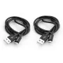 Verbatim 48874 USB cable USB 3.2 Gen 1 (3.1 Gen 1) 1 m Micro-USB A USB A Black