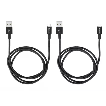 Verbatim 48874 USB cable USB 3.2 Gen 1 (3.1 Gen 1) 1 m Micro-USB A USB A Black