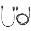 Verbatim 48875 USB cable USB 3.2 Gen 1 (3.1 Gen 1) 1 m Micro-USB A USB A Black