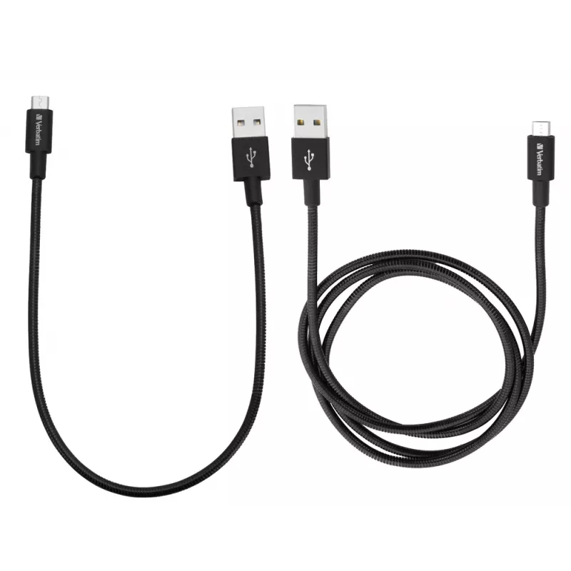 Verbatim 48875 USB cable USB 3.2 Gen 1 (3.1 Gen 1) 1 m Micro-USB A USB A Black