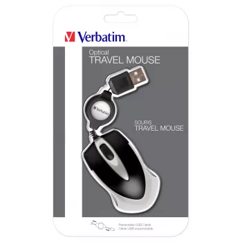 Mouse Verbatim Go Mini Optical Travel USB Type-A