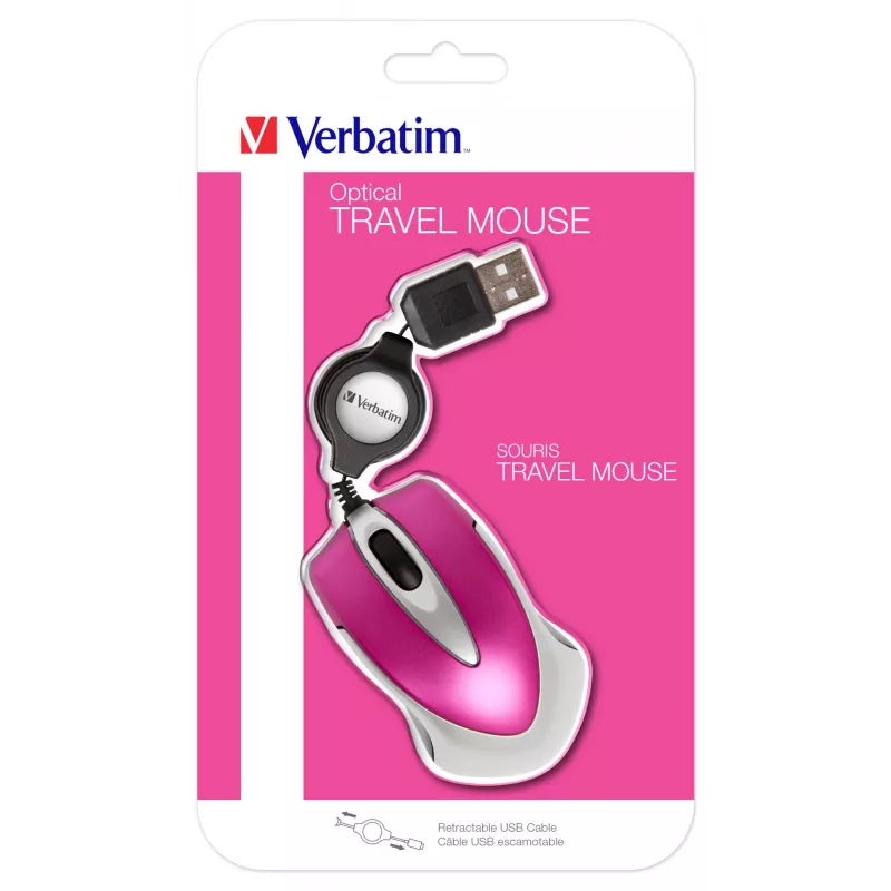 Verbatim Go Mini mouse Office USB Type-A Optical 1000 DPI