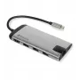 Verbatim 49142 laptop dock/port replicator USB 3.2 Gen 1 (3.1 Gen 1) Type-C Black, Silver