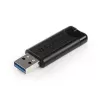 Verbatim PinStripe 3.0 - USB 3.0 Drive 256GB  - Black, 256 GB, USB Type-A, 3.2 Gen 1 (3.1 Gen 1), Slide, 7 g, Black