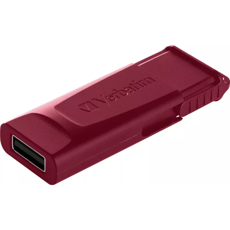 Verbatim Slider - USB Drive - 2x32 GB - Blue/Red, 32 GB, USB Type-A, 2.0, Slide, 8 g, Blue, Red