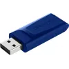 Verbatim Slider - USB Drive - 2x32 GB - Blue/Red, 32 GB, USB Type-A, 2.0, Slide, 8 g, Blue, Red