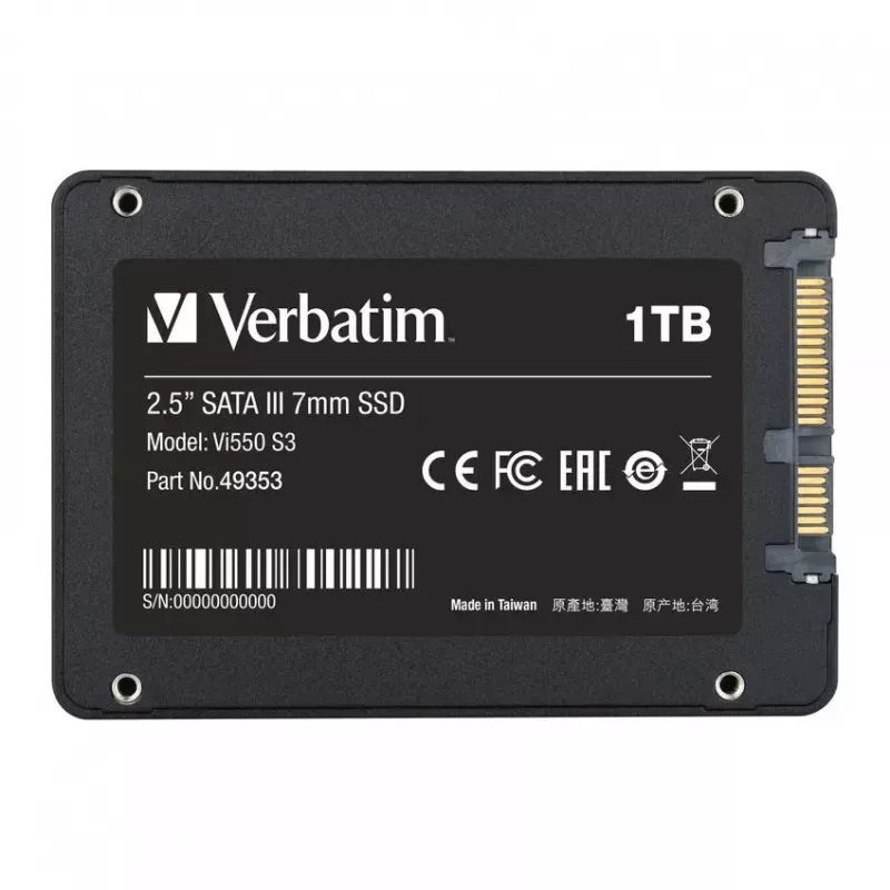 SSD disk Verbatim 1TB 2.5 inch SATA Vi550 S3