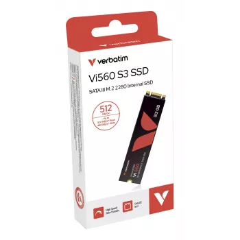 SSD disk Verbatim 512GB M.2 6 Gbit/s Vi560 S3
