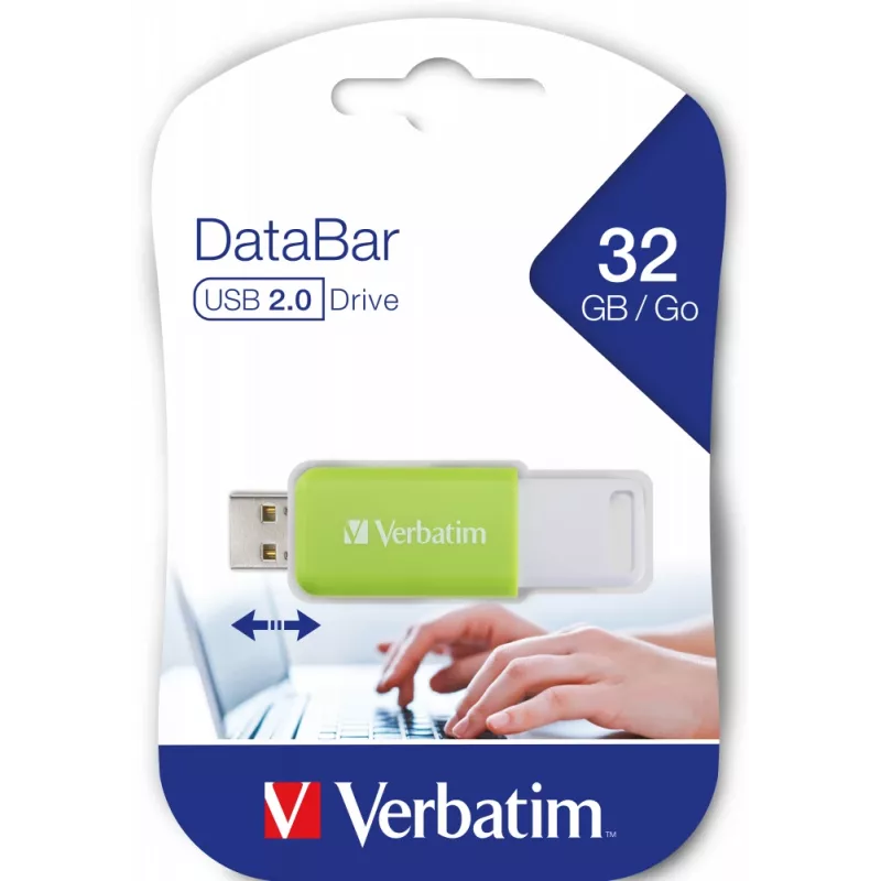 Verbatim V DataBar USB flash drive 32 GB USB Type-A 2.0 Green