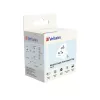 Verbatim 49541 power plug adapter Universal Type E/F hybrid White