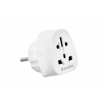Verbatim World to Europe Adapter WTEU-02 Travel Plug